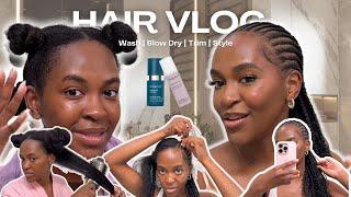 HOW TO | DIY PROTECTIVE STYLE   STRAIGHTBACK CORNROWS