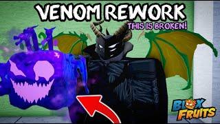 Blox Fruits UPDATE Venom Rework from Fans is BETTER THAN ORIGINAL!