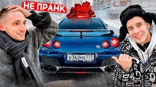 ГОРДЕЙ подарил GT-R ЛИТВИНУ. На этот раз настоящий! НЕ ПРАНК.