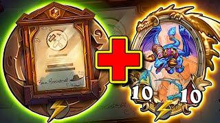 ONLY 2 Unit Board on TURN 10?! | Hearthstone Battlegrounds