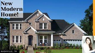 New Modern Home Nashville TN! New homes being built in Williamson County. Modern Home Tour!