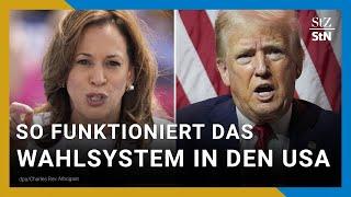 US-Präsidentschaftswahl: Das Wahlsystem der Vereinigten Staaten einfach erklärt | Harris vs. Trump