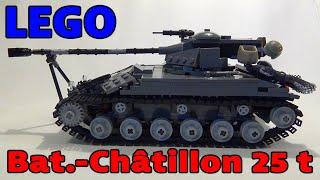 LEGO Batignolles-Châtillon 25t [Lego Tank MOC] (reuploaded)