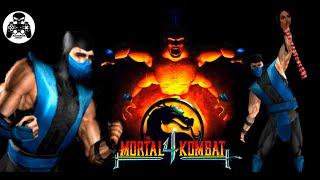 Mortal Kombat 4 Sony Playstation прохождение Sub-Zero [60fps]