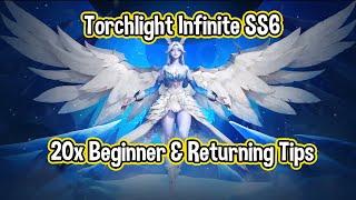 Torchlight Infinite SS6 // 20 Tips for Beginners & Returning Players