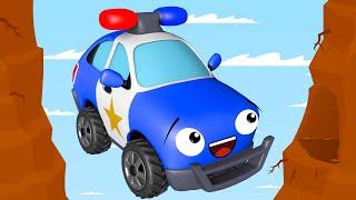 Voiture de Police - Dessin animé pour les enfants - Voitures pour bébés