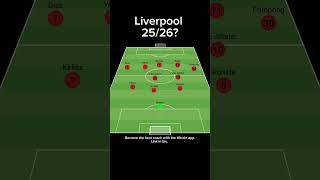 Liverpool 25/26? #soccer #tactics