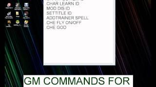 GM COMMANDS