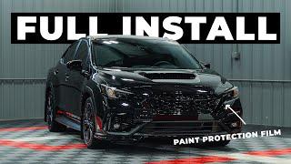 Ceramic Coating and Paint Protection Film - Full Install - 2023 Subaru WRX Premium