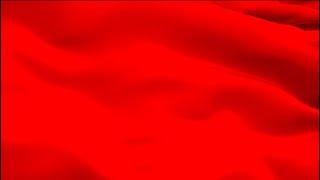 Red color waving flag. Colorful 3d Magic Red flag waving. Sign of Blood Red. Red flag HD