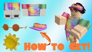 (ROBLOX) How to get all free items in "Tai Verdes Concert Experience" | Roblox Traverse Gaming