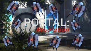 ОЧЕНЬ, ОЧЕНЬ,  ОЧЕНЬ МНОГО ТУРЕЛЕЙ!!! ► Portal: Revolution