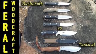 Go To Knives: Bushcraft vs Tactical (Survival)