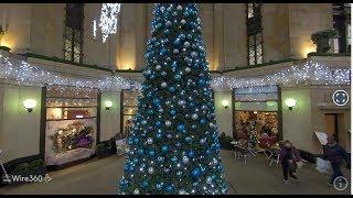 Nottingham's Exchange Arcade at Christmas