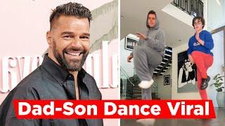 Ricky Martin And Son Valentino Dancing Together In Cute Video