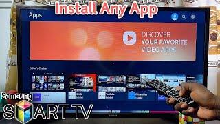 Samsung Smart TV: How to Download and Install Apps