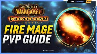 Fire Mage Cataclysm PvP Guide | Best Race, Talents, Glyphs, BiS Gear, Professions & Macros