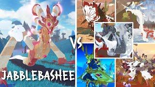 JABBLEBASHEE VS Strong Tier 5s in Creatures Of Sonaria!