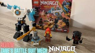 Lego Ninjago Dragons Rising | Zane's Battle Suit Mech | 71827 Review | Lego Did Good 