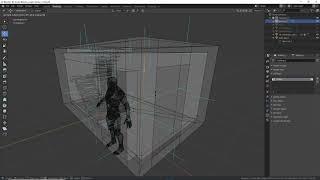 Making doorways in Blender 2 81 for Invite game project - www.Pencilgun.com