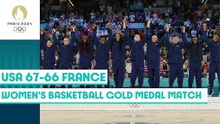 USA Clinch Gold Medal in thrilling Women's Basketball Final  | Paris 2024 Highlights