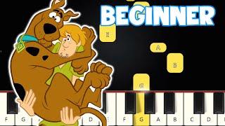 Scooby Doo Theme Song | Beginner Piano Tutorial | Easy Piano