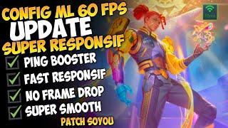 Update ‼ Config ML Anti Lag 60 Fps Terbaru Super Responsif | Lag Fix Frame Drop | Mobile Legends