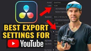 Best Export Settings For YouTube Uploads DaVinci Resolve Export Tutorial