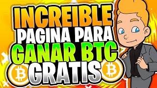 COMO GANAR BITCOIN GRATIS 2024 | COMO CONSEGUIR BITCOINS GRATIS | COMO GANAR BTC sin INVERSION 2024