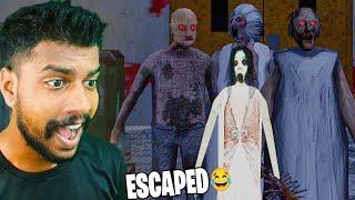 EPIC DOOR ESCAPE FROM GRANNY'S HOSPATHRI !! Granny 4 Mortuary Madness