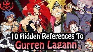 10 References To Gurren Lagann Hidden In Other Works!