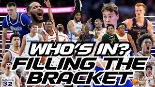 Bracketology! Filling the Bracket to the NCAA Tournament | Monday, March 10th