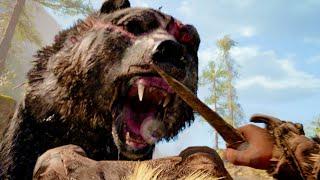 All Animals Attacks - Far Cry Primal [4K 60FPS]