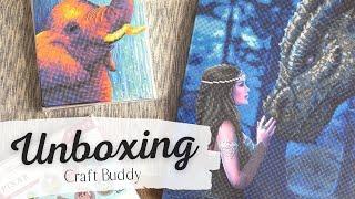 Unboxing: Craft Buddy - Licensed DISNEY! Plus Anne Stokes, Rachel Froud Pre-Framed Kits