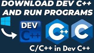 How to download and install Dev C++ on Windows 10/11 tutorial