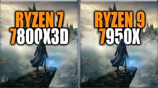 Ryzen 7 7800X3D vs 7950X Benchmarks - Tested in 15 Games and Applications