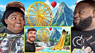 MrBeast - $1 vs $250,000,000 Private Island! REACTION ‍‼️