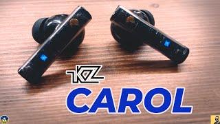 Bass & Good ANC for $25 - KZ Carol | Review, Binaural Sound & ANC Tests, Call Samples #tws