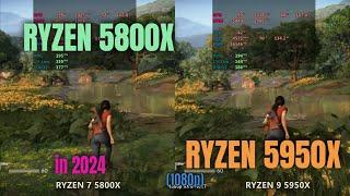 RYZEN 5800X vs RYZEN 5950x 2024