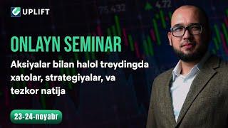 ONLAYN SEMINAR | 24-noyabr