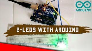 Arduino tutorial 2-led Blink Program with code / How to blink an LED using arduino