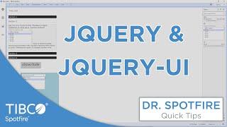 Managing jQuery and jQueryUI in Spotfire 11.5 and above