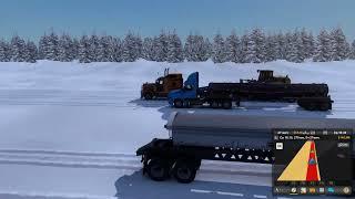 ATS front loader delivery in winter Canada