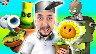 ПАПА РОБ ИГРАЕТ В ЗОМБИ ПРОТИВ РАСТЕНИЙ 2! НОВАЯ ИГРА - ПИРАТЫ АТАКУЮТ В PLANTS VS ZOMBIES 2!