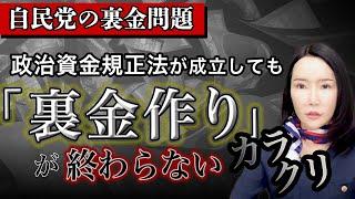 【自民党裏金問題】ざる法と揶揄される改正政治資金規正法の闇