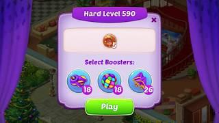 Homescapes Level 590 Hard