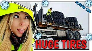  DUMP TRUCK TIRES, moving cargo - Angelica Larsson