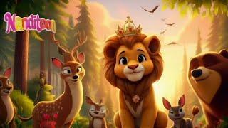 जंगल के राजा ओ महाराजा | lion rhymes | kid's story video |Nursery rhymes & kid's song | viral