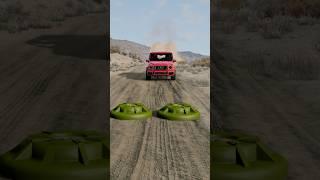 impossible survival chance with different vehicles #beamngdrive #beamgcrash