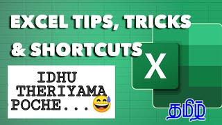 Top 20 Excel tips & Tricks in Tamil